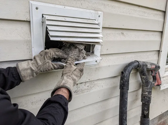 Dryer Exhaust Vent Cleaning in East Windsor