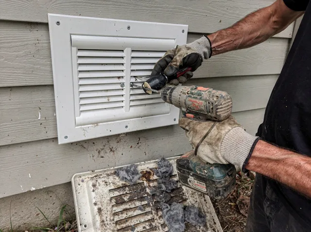 Dryer Vent Cover Replacement in East Windsor