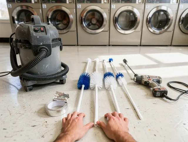 Commercial-grade dryer vent cleaning by East Windsor Dryer Vent Cleaning in East Windsor