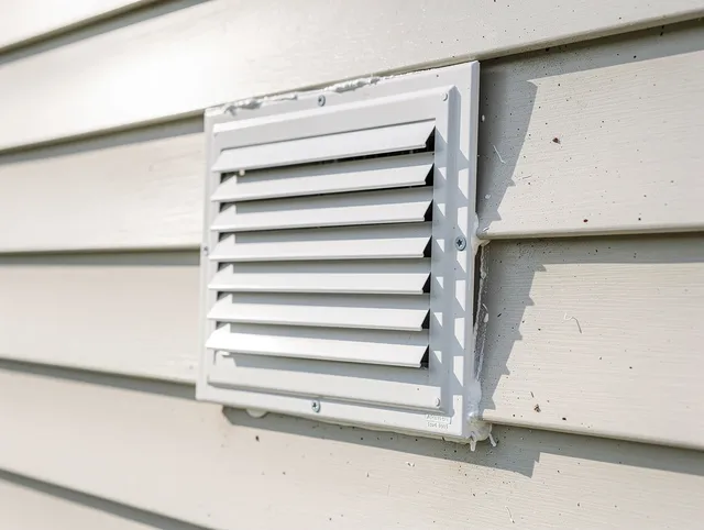 Expert vent cover replacement by East Windsor Dryer Vent Cleaning in East Windsor
