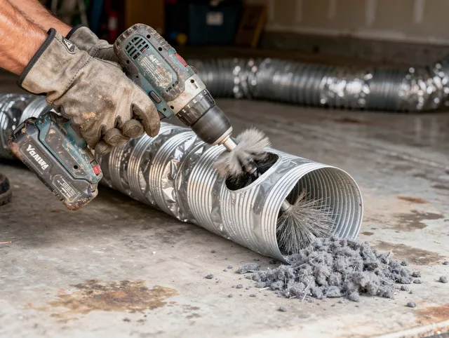 Professional duct cleaning by East Windsor Dryer Vent Cleaning in East Windsor