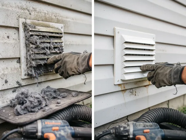 Residential dryer vent cleaning by East Windsor Dryer Vent Cleaning in East Windsor